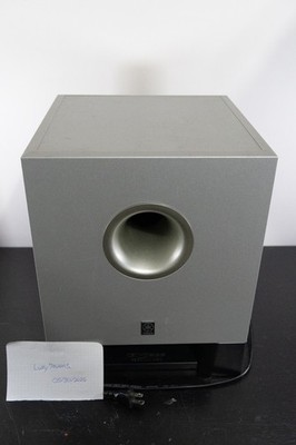 Yamaha YST-SW011 Powered Subwoofer Used sounds amazing.