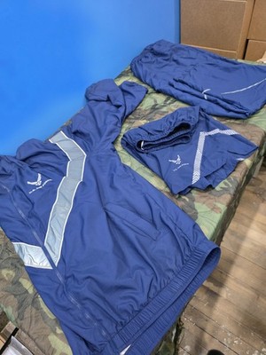 US Air Force PTU Tracksuit Jacket Pants Shorts Mens XL Reg