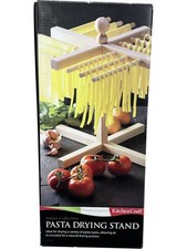 KitchenCraft Italian Collection Pasta Drying Stand Wooden Rack Brand New Unused