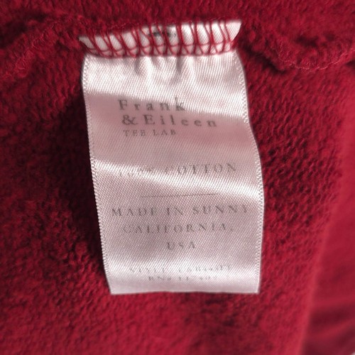 NWT FRANK & EILEEN Sweatshirt Long Sleeve Triple Fleece Willa Wrap Dress LARGE - Picture 15 of 16