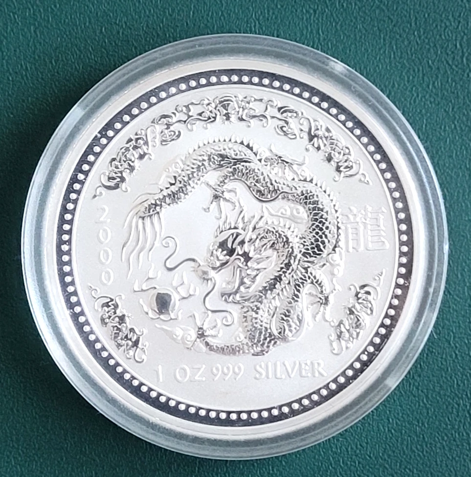 Australian Lunar 2000 Silver Bullion Coins for sale | eBay