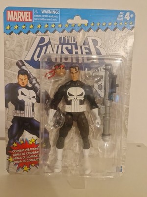 Hasbro Marvel Legends PUNISHER RETRO CARDED 6'' 1:12 NEW MOC Mint On Card Neu
