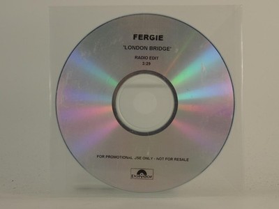 FERGIE LONDON BRIDGE (H1) 1 Track Promo CD Single including Plastic Sleeve POLYD