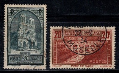 Timbre France Yt 262 Oblitéré - Poste Aérienne - Croix-Rouge - Ref5110