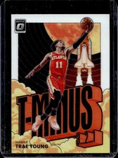 2021-22 Panini Donruss Optic Trae Young T Minus 3...2...1... #13 Hawks