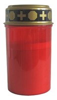 Led Grabkerze Rot Flackernd 12 Cm Hoch Batteriebetrieb Grablicht Led Kerzen