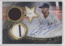 2019 Topps Triple Threads Onyx 19/35 Gleyber Torres #RFPAR-GT Auto 7ut