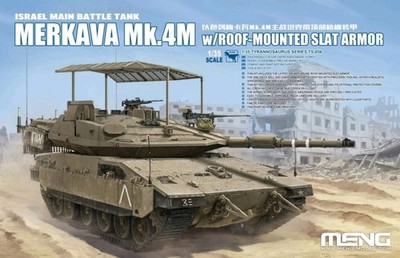 Meng Modell 1/35 Merkava Mk.4M mit Dachlamellenpanzer TS-056