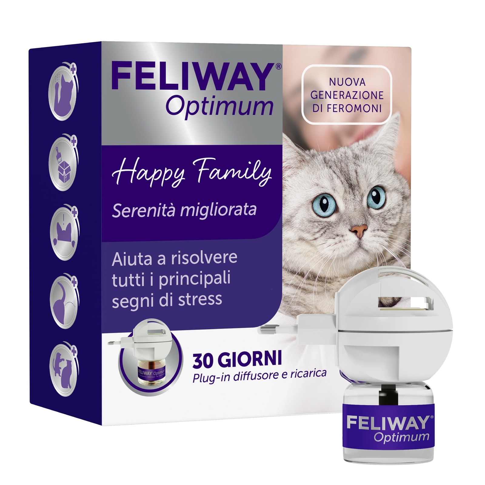 FELIWAY Optimum Starter Kit Diffusore Feromoni Gatti 30 Giorni Offerta