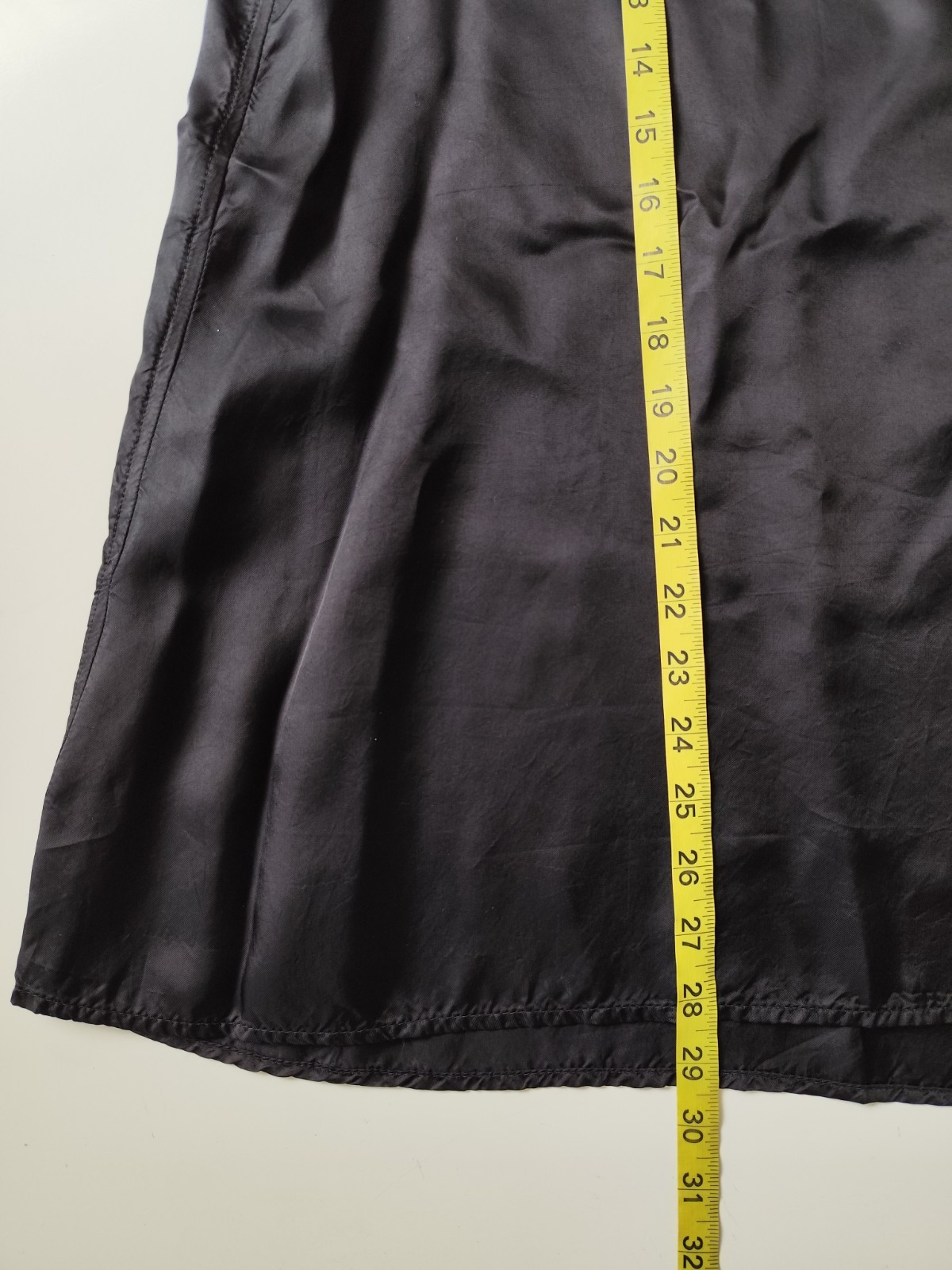 Womens Paper Temples Solid Black Rayon Sleeveless… - image 7