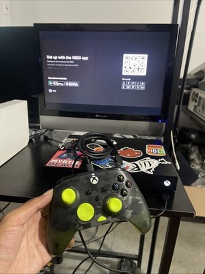 Microsoft Xbox One X, 1TB Console - w/ Cables & Controller, Factory Reset