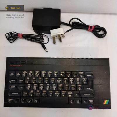 SINCLAIR ZX SPECTRUM+ PERSONAL COMPUTER VINTAGE 1980's RETRO