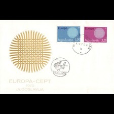 Yougoslavie - FDC Europa 1970