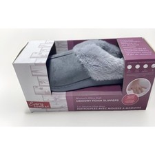 Memory Foam Slippers - XL Women's Grey, Brand New, Ultimate Comfort  Support 