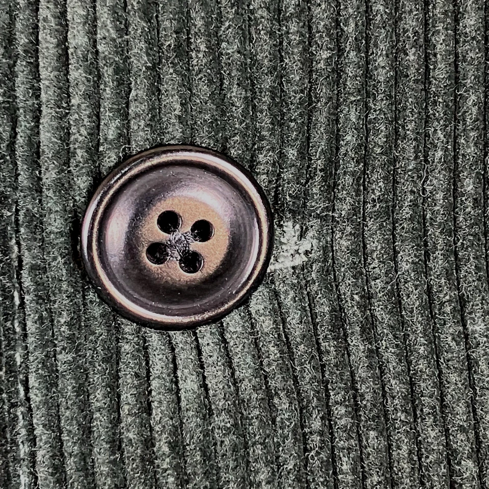 VTG 80'S Men XL RALPH LAUREN Forest Green Heavy Thick Corduroy Blazer Sport Coat - Image 3 of 4