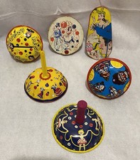 Vintage Kirchhoff Lithograph Tin Holiday Noisemakers Party Favors