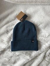 Image of New The North Face Apres Cuff Beanie Hat One Size Blue