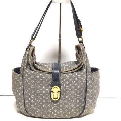 LOUIS VUITTON Romance M56700 Monogram Idylle Shoulder Bag Encre from Japan USED