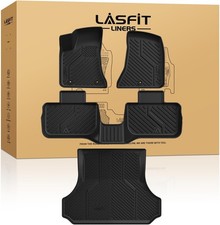 LASFIT Floor Mats & Trunk Mat for Dodge Charger 2011-2023 RWD, for Chrysler 300