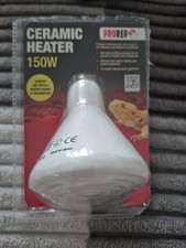 ProRep Ceramic Heat Emitter Reptile Vivarium Heater 60w 100w 150w 250w