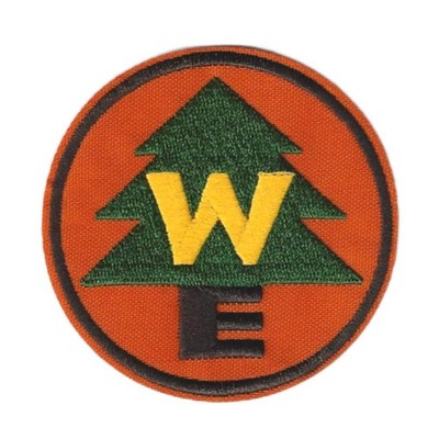 WILDERNESS EXPLORER IRON ON PATCH 3'' Up Movie Scout Badge Embroidered Applique