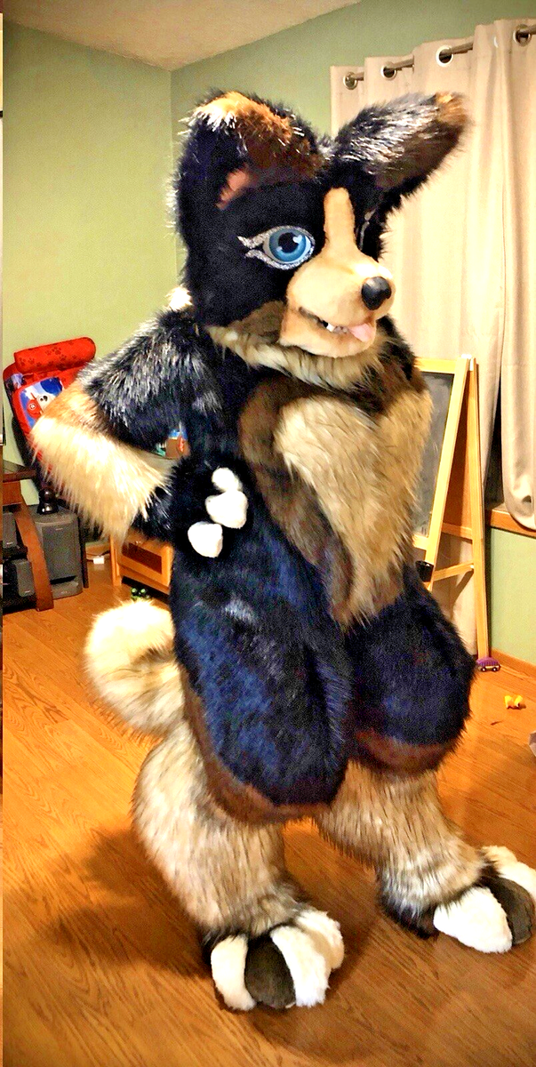 Premade Fursuit-Digitigrade Fursuit,Anthrocon,Furry,Costume,Mascot