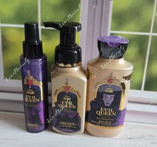 bath and body works evil shower gel foaming soap diamond shimmer mist