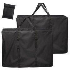 Extra Large Outside Folding Chair Storage Bag with Zipper and Handles, 600D F...