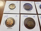 lot (8) 1963D coins 7 Lincoln cents 1 Jefferson Nickle — photo 5