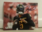 JAYDEN DANIELS SIGNED AUTOGRAPHED 8"X10" PHOTO WASHINGTON COMMANDERS w/COA NEW