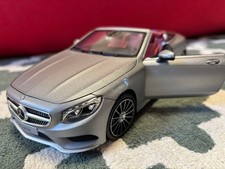 NOREV 1/18  MERCEDES BENZ S CLASS CABRIOLET GREY 415903