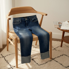 Black Orchid Liquify jeans Los Angeles size 28 cuffed