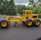 VINTAGE TONKA PRESSED STEEL YELLOW ROAD GRADER