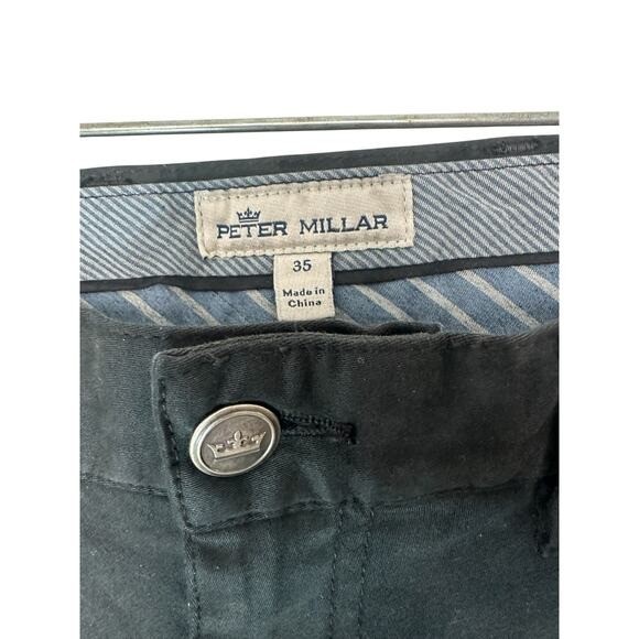 Peter Millar Mens Black Basic Ultimate Sateen 5 P… - image 2