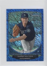 2013 Bowman Cream of the Crop Chrome Mini Refractor Blue Wave Danny Hultzen 3d5