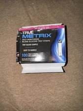 True Metrix Blood Glucose Test Strips 100ct (100 Test Strips) Exp 2/2026 NIB 
