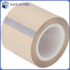 High Temperature Resistant PTFE Teflon Adhesive Tape 180um 2"x33FT White