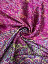 Vintage Silk Saree for Crafting, Sewing, Quilting, Upcycled Projects SS2688