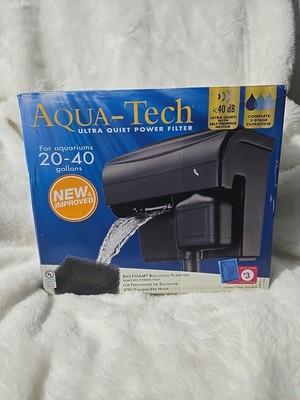 Ultra Quiet Power Filter Aquariums 20gal To 40gal Efficient Filtration System US