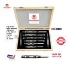 NEW Adjustable Hand Reamers  Set 9 Pcs A- I H4- H12 15/32" to 1 3/16" HSS USA