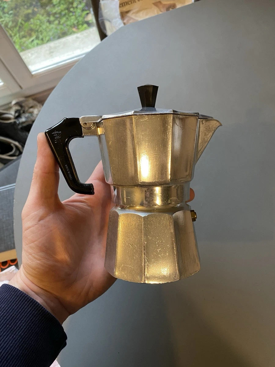 Cafetière Italienne Vintage Caffè Rapid API – Moka Aluminium 2 Tasses (Années 70/80)