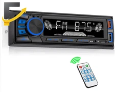 Car Radio Bluetooth Single DIN Car Stereo Audio Car Audio with Handsfree NEW