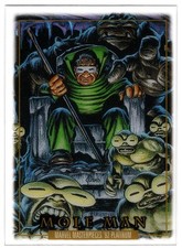 2024 Upper Deck SkyBox Marvel Masterpieces '92 Platinum Clear Cut MOLE MAN 52 UD