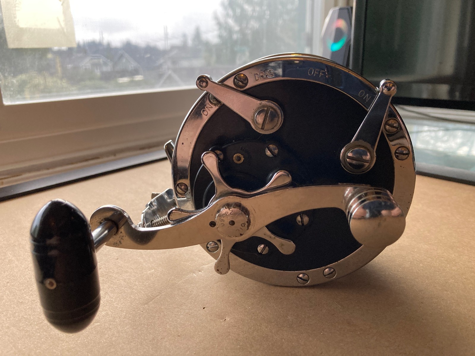Vintage Penn No. 49M Super Mariner Big Game Reel
