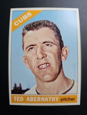 1966 Topps Baseball Card - #2 Ted Abernathy Cubs Near Mint-Mint NM-MT 