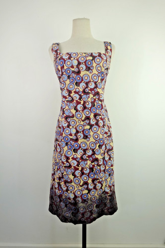 Alberta Ferretti, ALBERTA FERRETTI VESTITO ABITO DONNA TG 42 DRESS WOMAN ITALY VINTAGE POIS