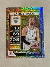 2025-26 Panini Contenders Euroleague Game 5 Ticket Dzanan Musa /5 #45 Dubai