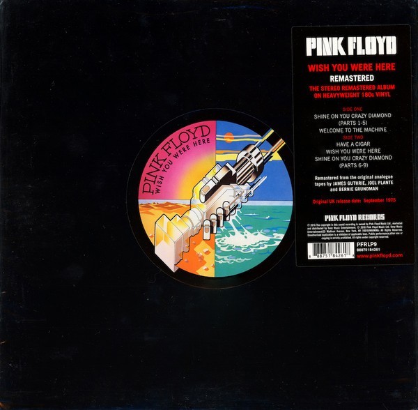 Wish You Were Here by Pink Floyd (Record, 2016) for sale