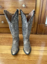 Ariat 14029 Cowboy Boots Womens 7 B Floral