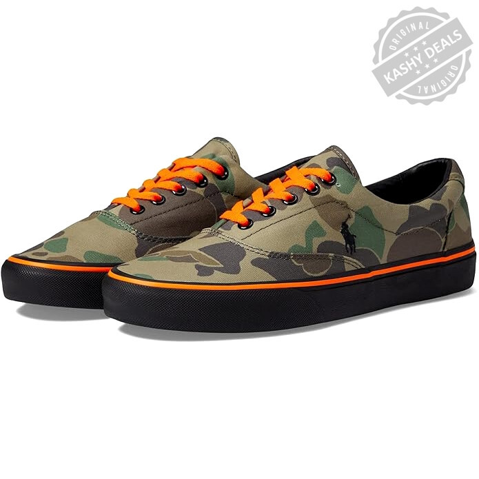 Polo Ralph Lauren Keaton Pony Sneaker UK 9 Frog Camo